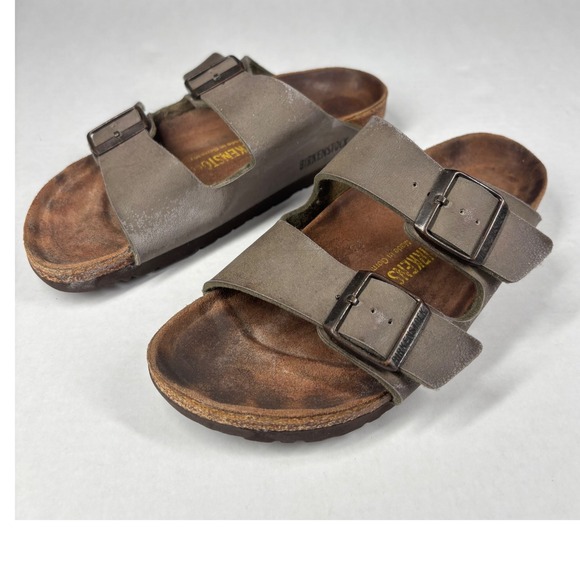 Birkenstock Shoes - Birkenstock Arizona Tobacco Brown Oiled Leather Sandals Womens 37 6.5 Summer